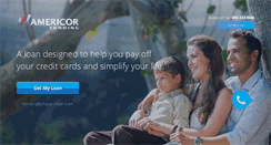 Desktop Screenshot of americorfunding.com